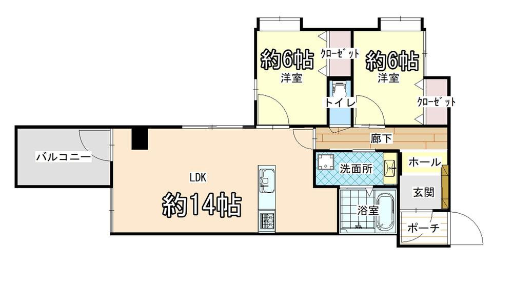 ジャルダン大阪壱番館の間取り図