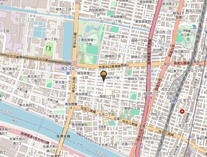 株式会社ファンズハウス周辺地図